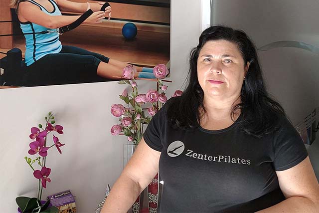 Amparo CEO de Zenter Pilates